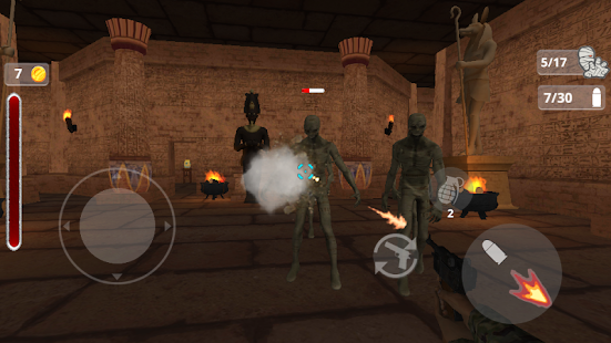 Mummy Shooter: treasure hunt in Egypt tomb game apktram screenshots 2