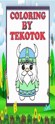 Android application Coloring Viking screenshort