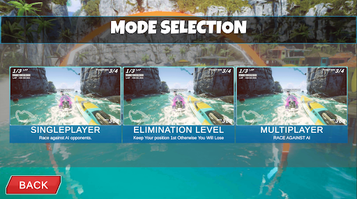 Splash Boat Racing Game Screen 2