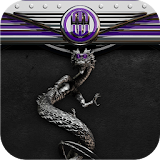 Purple Dragon HD Icon Pack icon