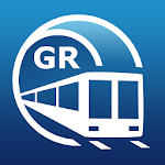 Cover Image of Tải xuống Athens Metro Guide & Subway Map + Route Planner 1.0.16 APK