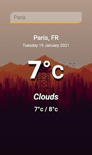 Weather app - VM