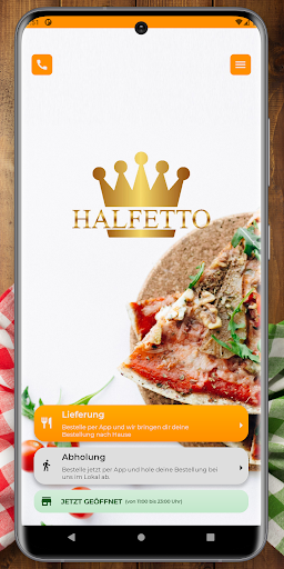 Android application Halfetto screenshort