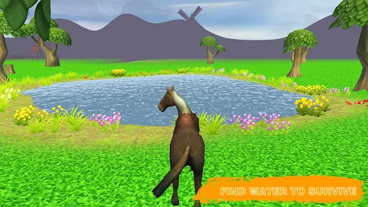Farm Animals Horse Simulator