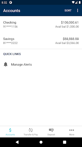 PromiseOne Bank Screen 3