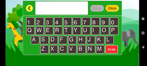 Bermain Abjad Keyboard Screen 2
