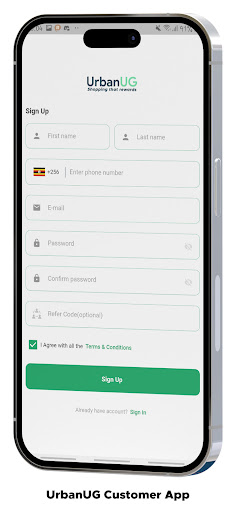 UrbanUG -Shopping that rewards Screen 2