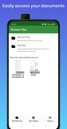Android application Multi Tiff Viewer & Manager screenshort