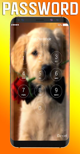 Golden Retriever Lock Screen Screen 2