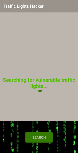 Android application Traffic Lights Hacker Prank screenshort