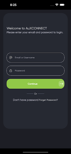 AuxCONNECT Screen 2