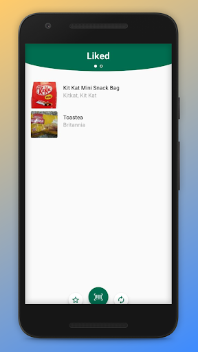 NOVA - Packaged Food Scanner Screen 3