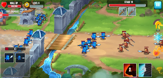 Warriors Defend: Tower Defense apkpoly screenshots 17