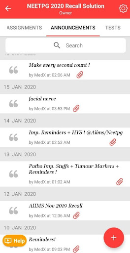 Android application MedX screenshort