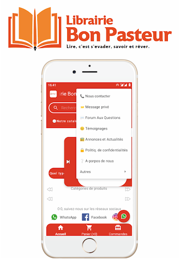 Librairie Bon Pasteur Togo Screen 2