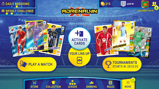 Adrenalyn XL EA Sports cards
