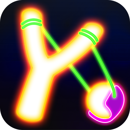 Glowing Slingshot logo