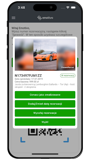 Aplikacja wykonawcy Emotivo Screen 2