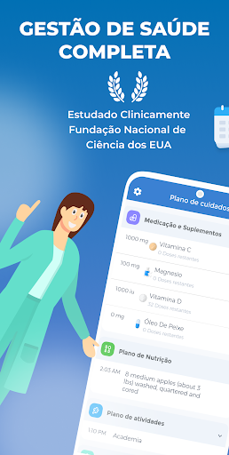 Visualização do aplicativo