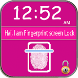 Pink Fingerprint Lock Prank icon