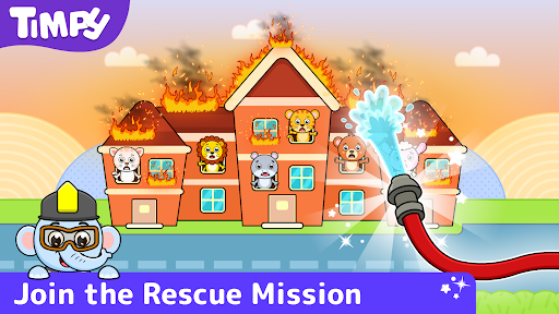 Timpy Kids Firefighter Games Screen 2