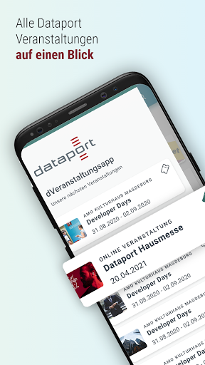 Android application dVeranstaltungsApp screenshort