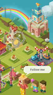 Merge Tycoon: 2048 Theme Park
