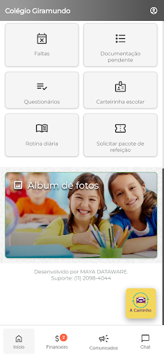 Android application Colégio Giramundo screenshort