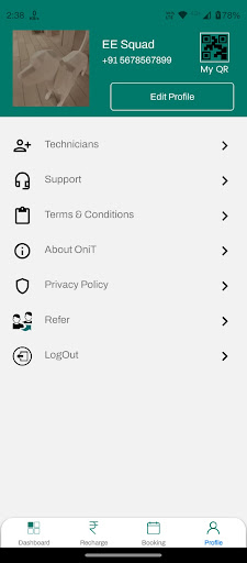 OniT Partners App Screen 3