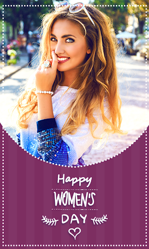Womens Day Photo Frame