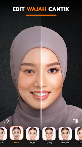 FaceLab Edit Wajah, Apk Rambut screenshot 1