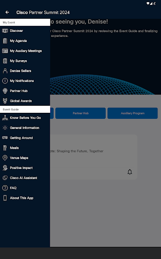 Screenshot of Cisco Partner Summit