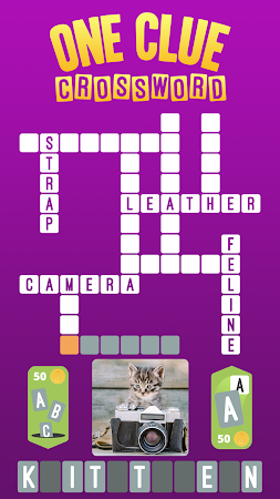 Game screenshot One Clue Crossword mod apk