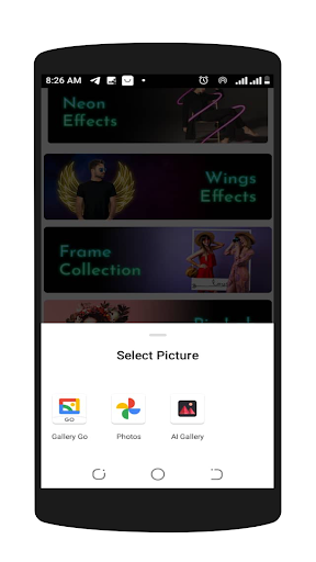 Photo Editor With Neon Effect