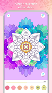 Mandala Color by Number