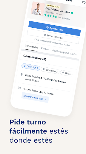 Doctoralia: pedí turnos online Screen 2