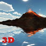 3D Volcano Live Wallpaper FREE Apk