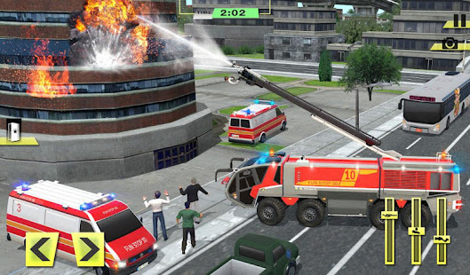 Fire Truck Rescue Training Sim 1.2.3 screenshots 8