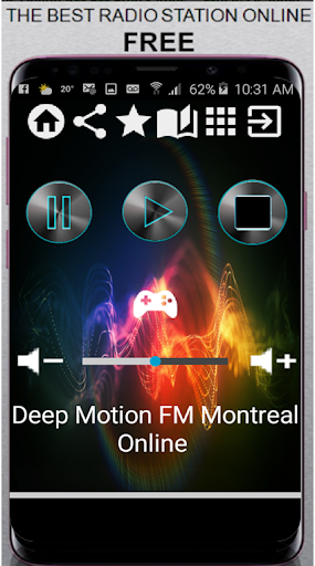 Android application Deep Motion FM Montreal Online screenshort