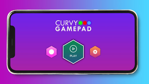 Android application Curvy Color Balls Gamepad screenshort