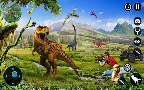 Jogo Dino Meat Hunt: New Adventure no Jogos 360