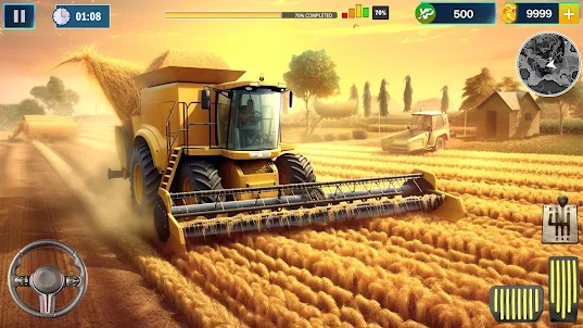 농업 게임: 트랙터 운전