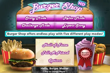 Burger Shop Deluxe - Screenshot Image