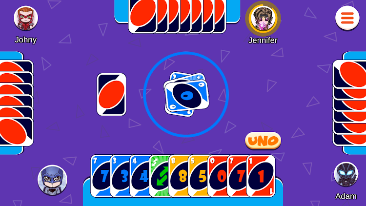 4 Colors Card Uno Game Offline - New - (Android)