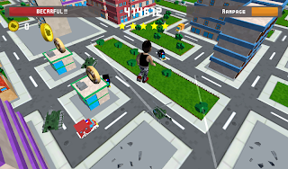City Monsters Rampage - Screenshot 2