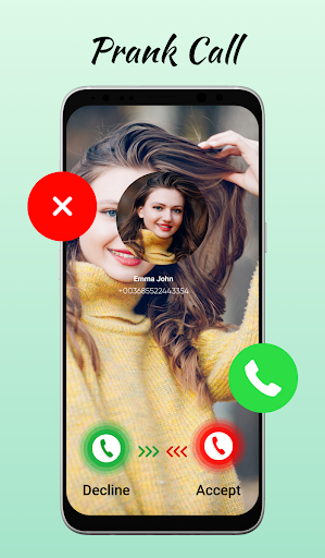Android application Prank Call: Fake Call Fun screenshort