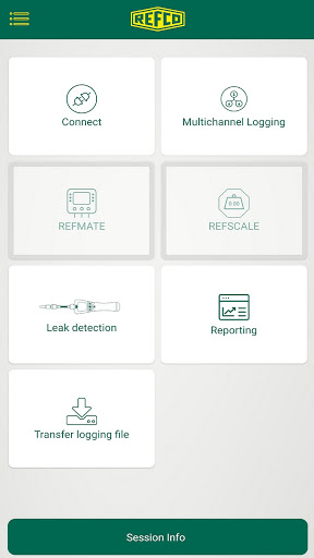 Android application REFCO REFMESH screenshort