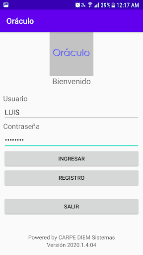 Android application Oráculo Max Style screenshort