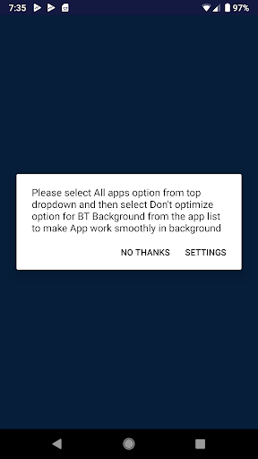 Android application DD Background screenshort