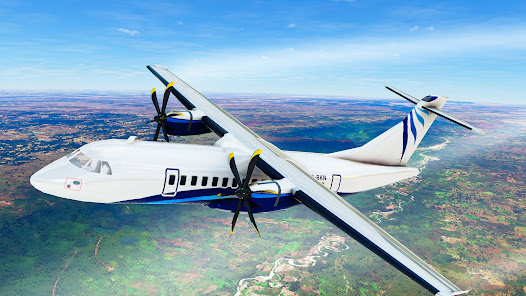 Plane Pilot Flight Simulator apkpoly screenshots 14